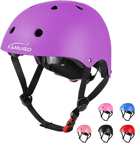 Is the KAMUGO Adjustable Helmet for Kids Aged 2-14 Right for Multiple Sports?